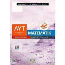 FDD Yayınları AYT Matematik 25x40 Deneme Sınavı