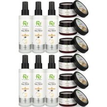 Fe Keratin 200 ml Saç Sütü+300 ml Saç Maskesi Karma 12'li Set