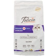 Felicia 2 kg Hypo Allergenic Üriner Sağlığı için Somonlu Düşük Tahıllı Kısırlaştırılmış Kuru Kedi Maması
