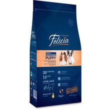 Felicia High Premium Kuzu ve Pirinçli Küçük ve Orta Irk 3 kg Yavru Köpek Maması