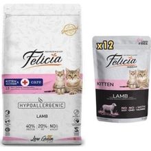 Felicia Kuzulu 12 kg+12x85 gr Yavru Yaş Kedi Maması