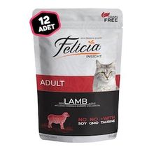 Felicia Kuzulu Tahılsız Pouch 12x85 gr Yetişkin Konserve Kedi Maması