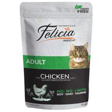 Felicia Pouch Tavuk Etli Tahılsız 85 gr Kedi Yaş Maması