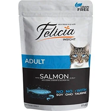 Felicia Tahılsız Adult Salmon Pouch Yaş 12x85 gr Kedi Maması