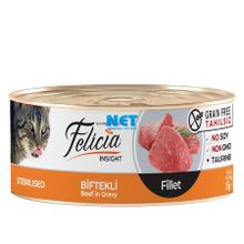 Felicia Tahılsız Biftekli Fileto 85 gr Kedi Konservesi