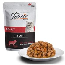 Felicia Tahılsız Kuzulu 85 gr Yaş Kedi Maması
