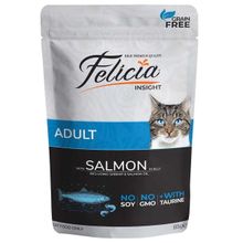 Felicia Tahılsız Pouch Kısırlaştırılmış Somonlu 85 gr Yaş Kedi Maması