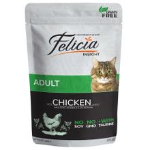 Felicia Tahılsız Pouch Tavuklu 85 GR Yetişkin Yaş Kedi Maması