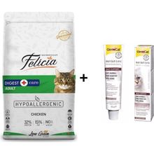 Felicia Tavuklu 2 kg Yetişkin Kedi Maması + Gimcat Soft Extra 20 gr Malt