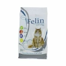 Felin 10 lt Natural Parfümsüz İnce Taneli Topaklaşan Bentonit Kedi Kumu