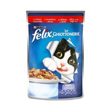 Felix 12x100 gr Sığır Etli Yetişkin Kedi Konservesi