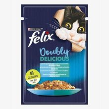 Felix 6x85 gr Somonlu Sardalyalı Yetişkin Kedi Konservesi