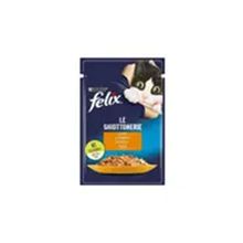 Felix Adult Pouch Sığır Etli ve Tavuklu Yaş 26x85 gr Kedi Maması