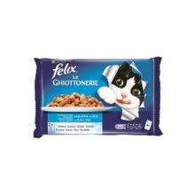 Felix Agail Somonlu ve Ton Balıklı Yetişkin Yaş 4x100 gr Kedi Mama