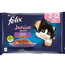 Felix Junior 85 gr 4'lü Yavru Yaş Kedi Maması