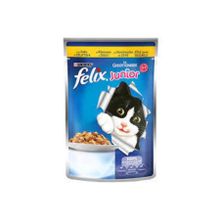 Felix Junior Tavuk Etli Pouch 8x100 gr Kedi Maması