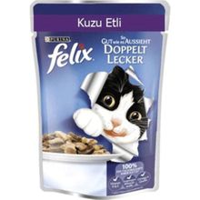 Felix Kuzu Etli 20x100 gr Kedi Konservesi