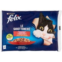 Felix Multipack Sığır ve Tavuk Etli Yavru 4x85 gr Kedi Yaş Maması