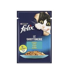 Felix Pouch 48 Adet x Ton Balıklı Kedi Yaş Mama