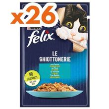 Felix Pouch Le Ghiottonerie Ton Balıklı 85x26 gr Yaş Kedi Maması
