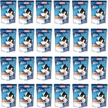 Felix Pouch Sardalya ve Somonlu 24 x 85 gr Yetişkin Kedi Maması