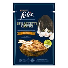 Felix Pouch Tasty Shreds Tavuklu Lezzetli Et Dilimleri Yaş Özel 80 gr Kedi Maması