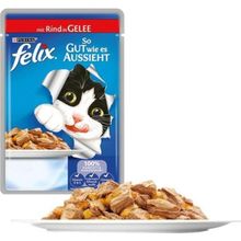 Felix Sığır 5x85 gr Kedi Konserve Maması