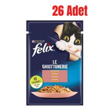 Felix Somonlu 26x85 gr Yaş Kedi Konservesi