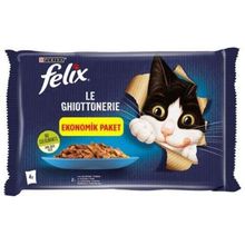 Felix Somonlu 6 Paket 4x85 gr Yetişkin Kedi Maması