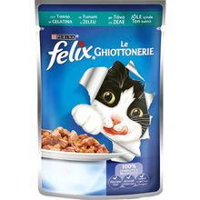Felix Ton Balıklı 6x100 gr Kedi Maması Pouch
