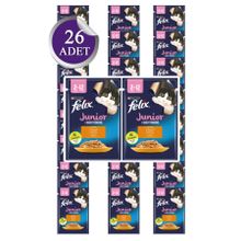 Felix Yavru Kediler İçin Tavuklu Yaş 26x85 gr Kedi Maması