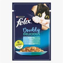 Felix Yetişkin 6x 85 gr Somonlu ve Sardalyalı Yaş Kedi Maması