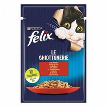 Felix/Purina Sığır Etli Yetişkin Pouch 12x85 gr Kedi Konservesi