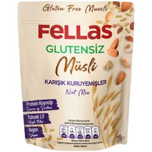 Fellas 270 gr Glutensiz Karışık Kuruyemişli Müsli