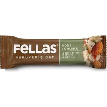 Fellas 30 gr Dört Tohumlu Kuruyemiş Bar