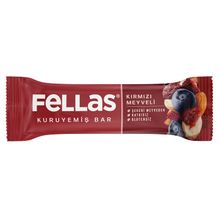 Fellas 30 gr Kırmızı Meyveli Kuruyemiş Bar