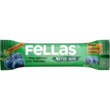 Fellas 40 gr Chialı ve Yaban Mersinli Meyve Barı