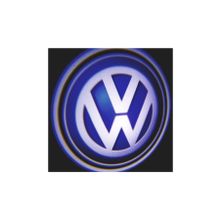 Femex Volkswagen Araçlar İçin Pilli Yapıştırmalı Kapı Altı Led Logo