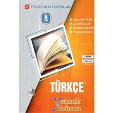 Fen Bilimleri Yayınları 8. Sınıf Yeni Nesil Türkçe Yetkinlik Defterim
