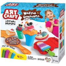 Fen Toys 03556 200 gr Waffle-Dondurma Oyun Hamuru Seti