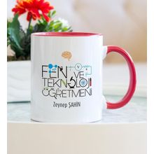 Fen ve Teknoloji Öğretmeni Kupa Bardak