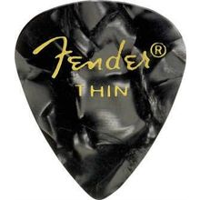 Fender 351 Siyah Thin Gitar Penası