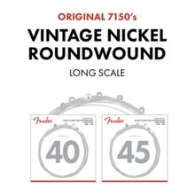 Fender 7150ML Pure Nickel Roundwound Long Scale Bas Gitar Teli