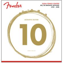 Fender 880XL Coated 80/20 Bronze Takım Tel Akustik Gitar Teli