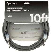 Fender Ombre Düz/Düz Uçlu 3 m Silver Smoke Enstrüman Kablosu