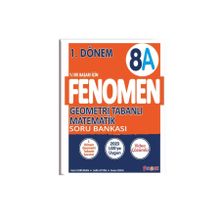 Fenomen 8. Sınıf Geometri Tabanlı Matematik A Soru Bankası 1. Dönem