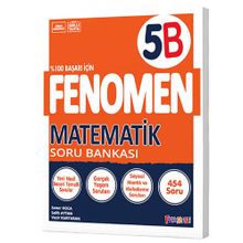 Fenomen Okul Yayınları 5.Sınıf Matematik Soru Bankası