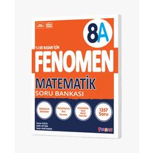 Fenomen Okul Yayınları 8.Sınıf LGS Matematik A Soru Bankası