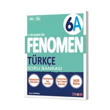 Fenomen Yayınları - 6. Sınıf Türkçe A Soru Bankası