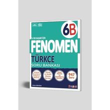 Fenomen Yayınları 6. Sınıf Türkçe B Soru Bankası